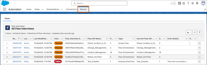 Salesforce Spring ’25 | Automation Lightning App