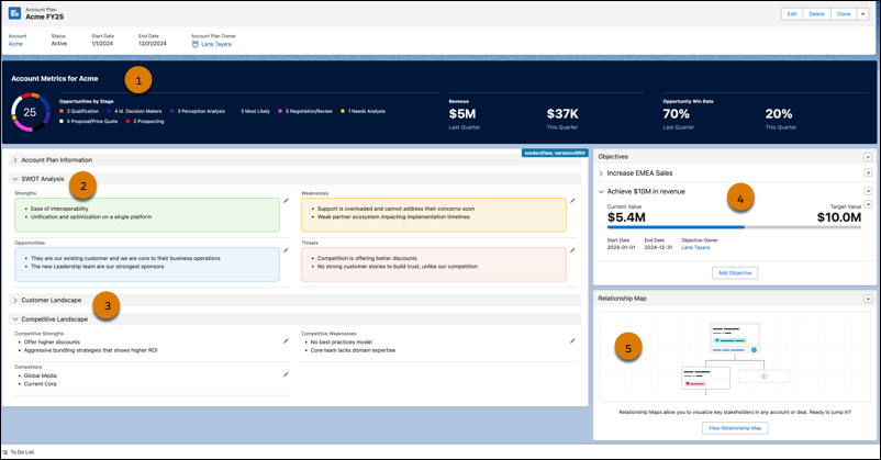 Account Plans