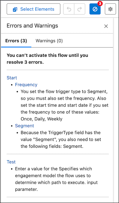 Salesforce Spring ’25 | Flow Error pane