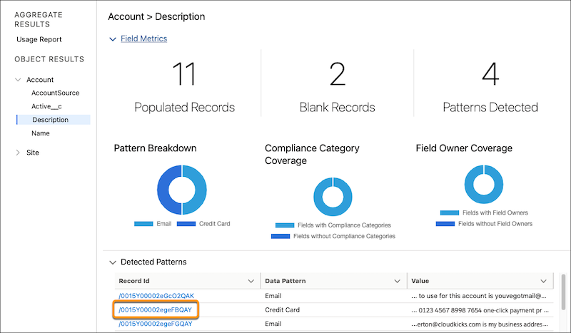 Einstein Data Detect